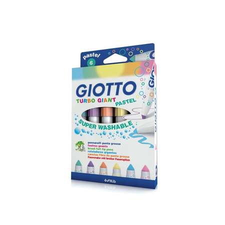 Фломастеры GIOTTO 6 цв.