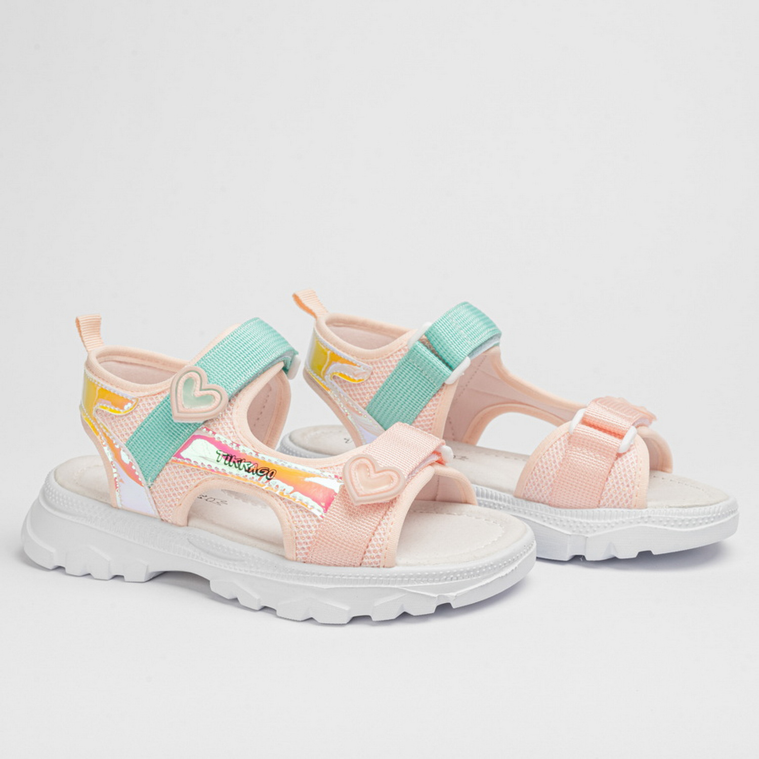 Сандалии TikkaGo 8A19_33314_pink-biruza - фото 2