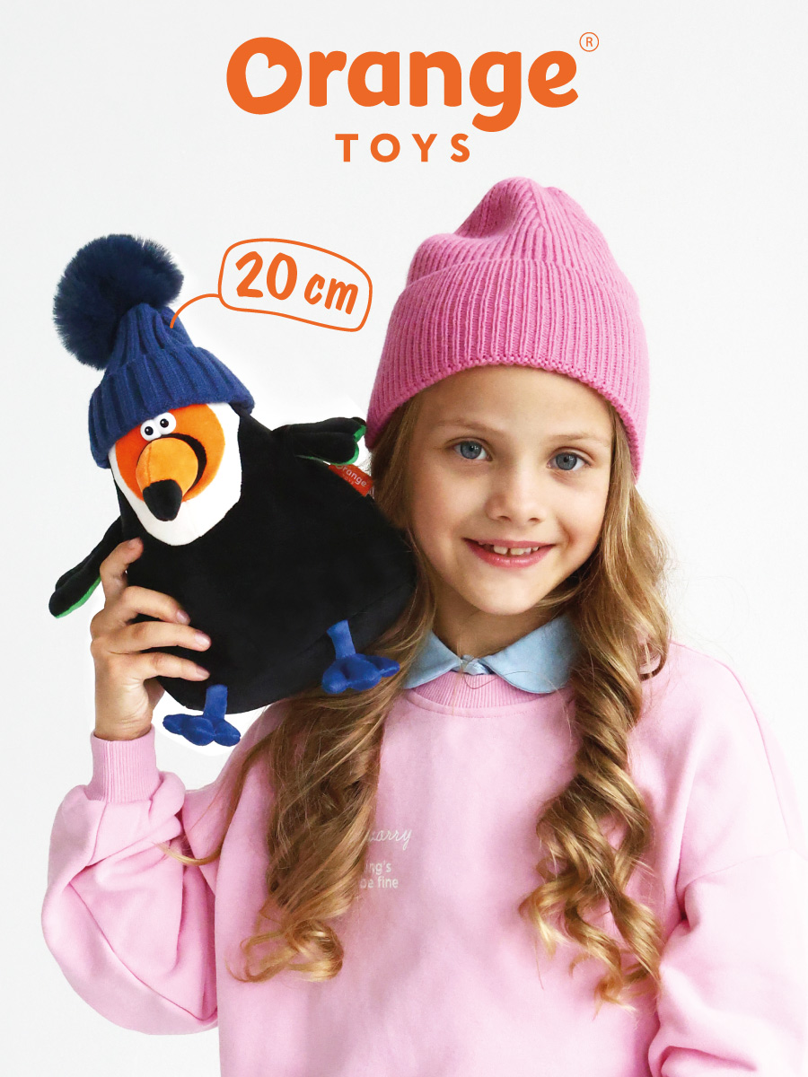 Мягкая игрушка Orange Toys Тукан 20 см - фото 1