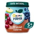 Пюре ФрутоНяня Ягодный салатик с 5 мес 100 г