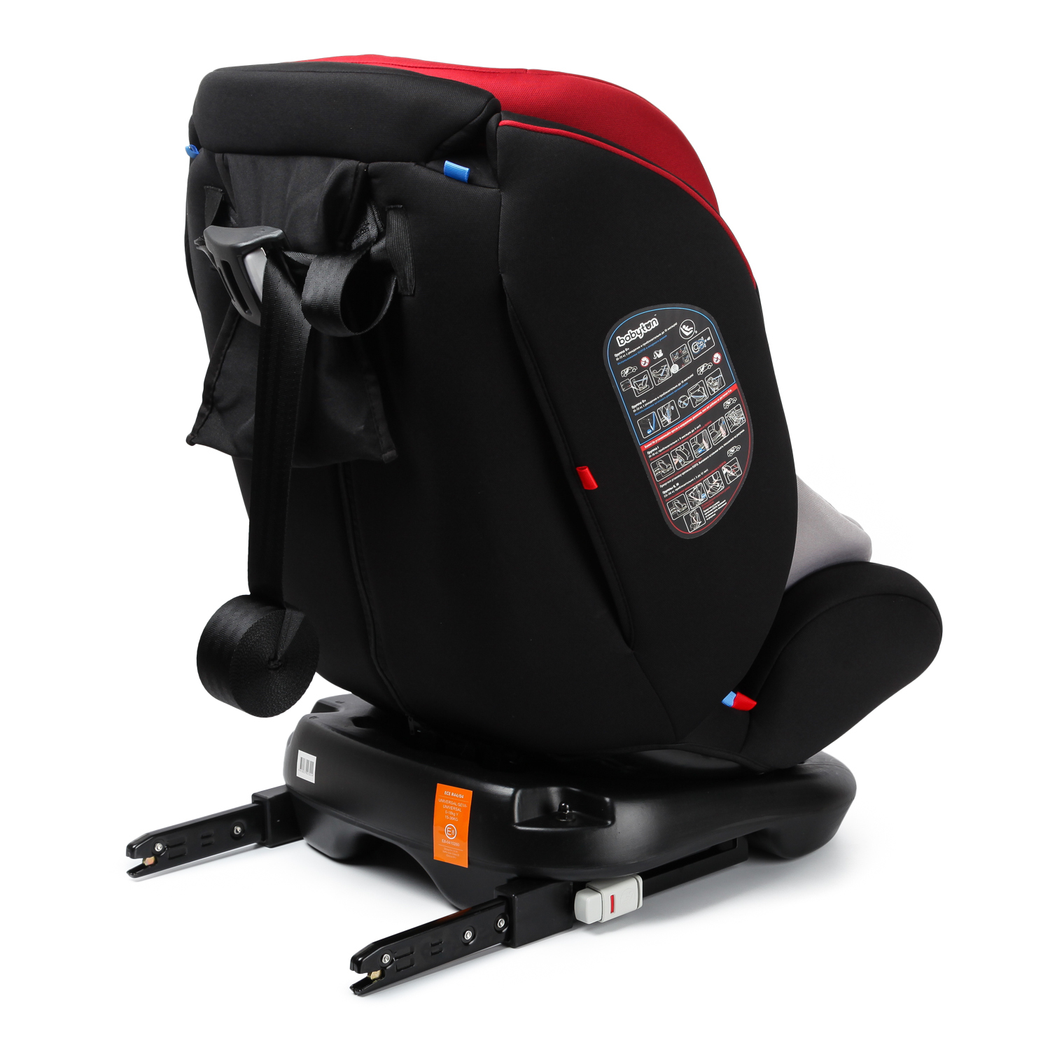 Автокресло Babyton Multi-Stage Isofix 0+/1/2/3 (0-36 кг) красный - фото 11