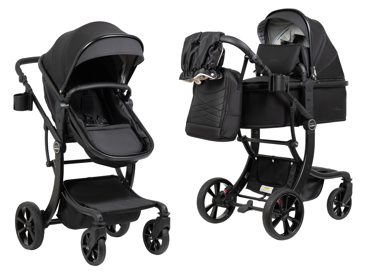 Коляска трансформер Aimile Авантюрист / Adventurer черный - фото 13