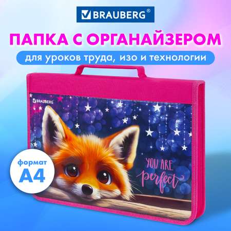 Папка для труда Brauberg А4