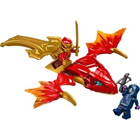 Конструктор LEGO NINJAGO Удар восходящего дракона Кая блочный