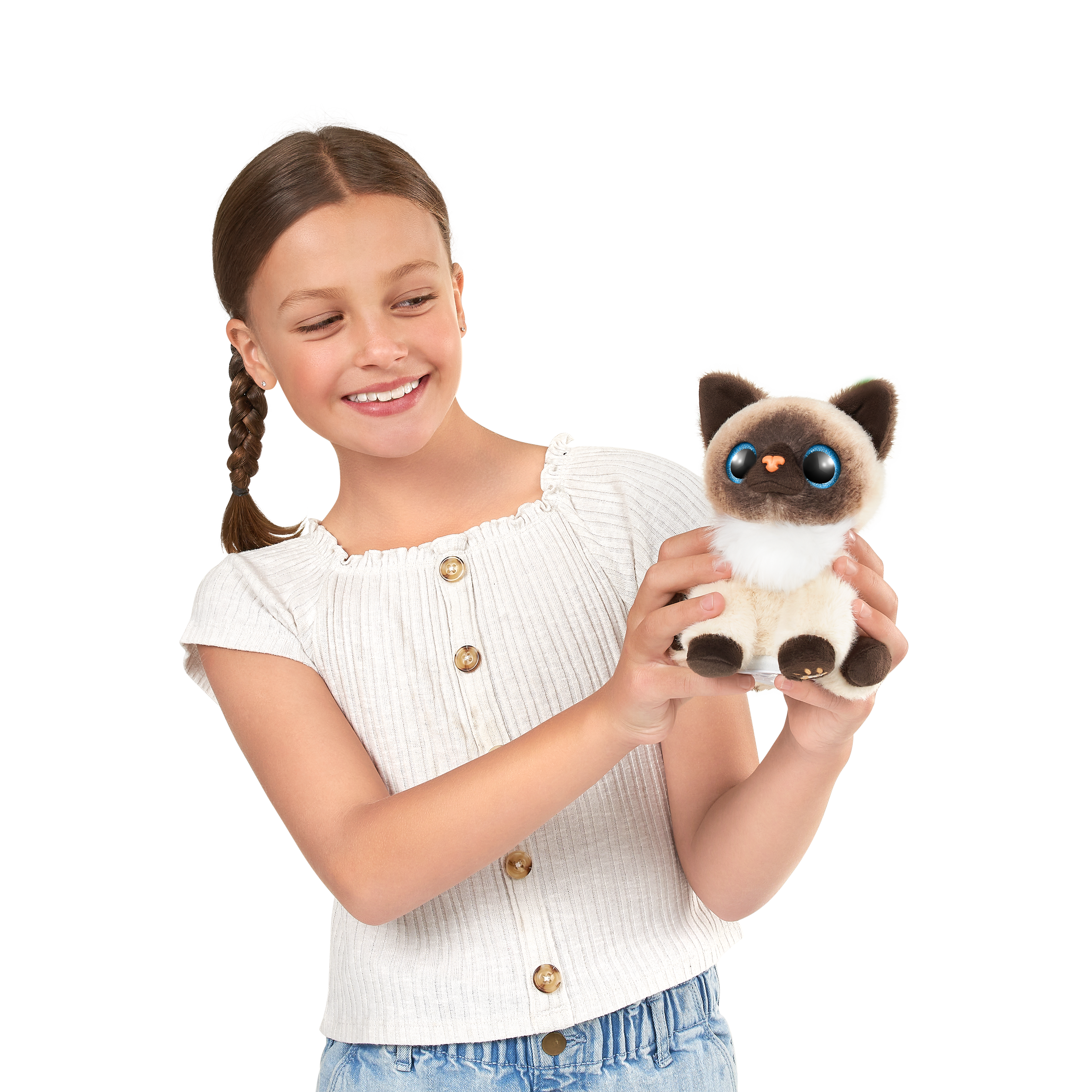Игрушка мягкая Zuru Pets Alive котик Smitten Kittens - фото 8