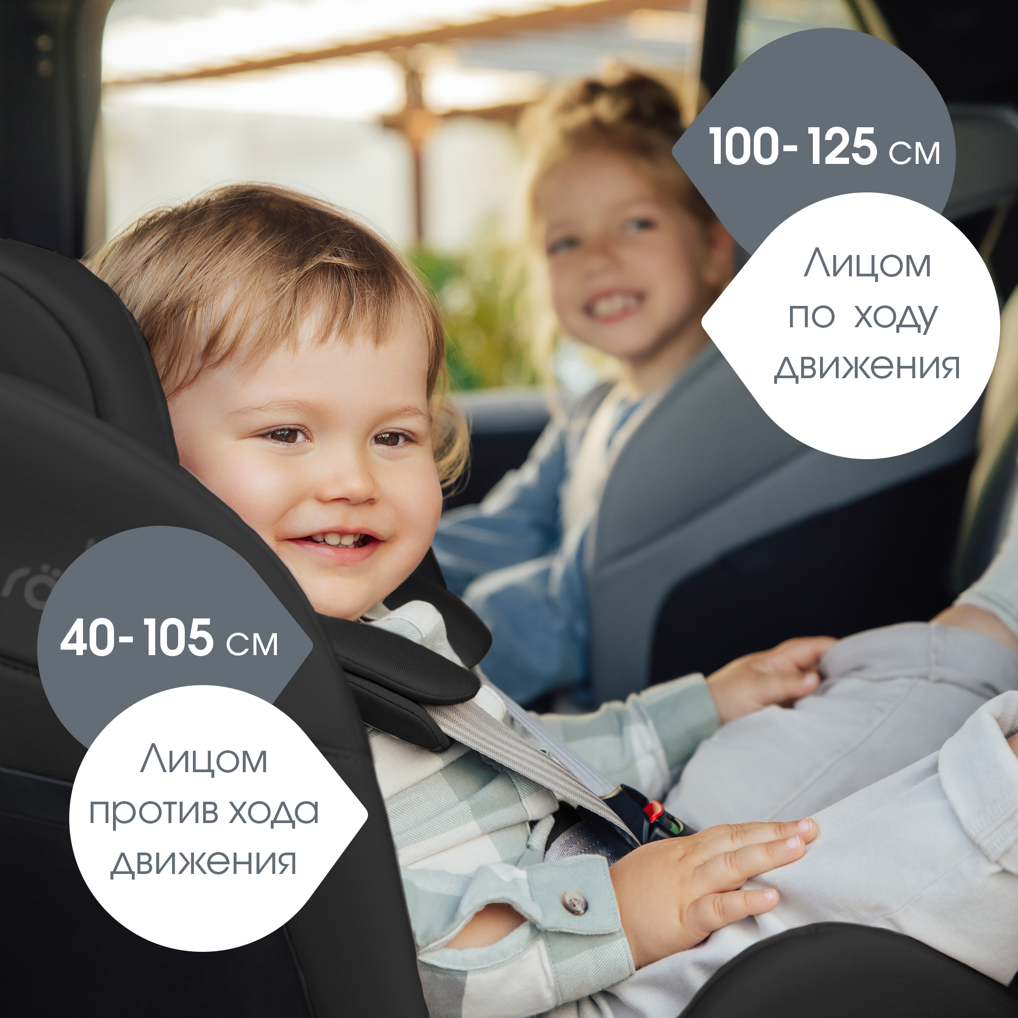 Автокресло Britax Roemer Swivel Isofix 0+/1/2 (0-25 кг) черный - фото 7