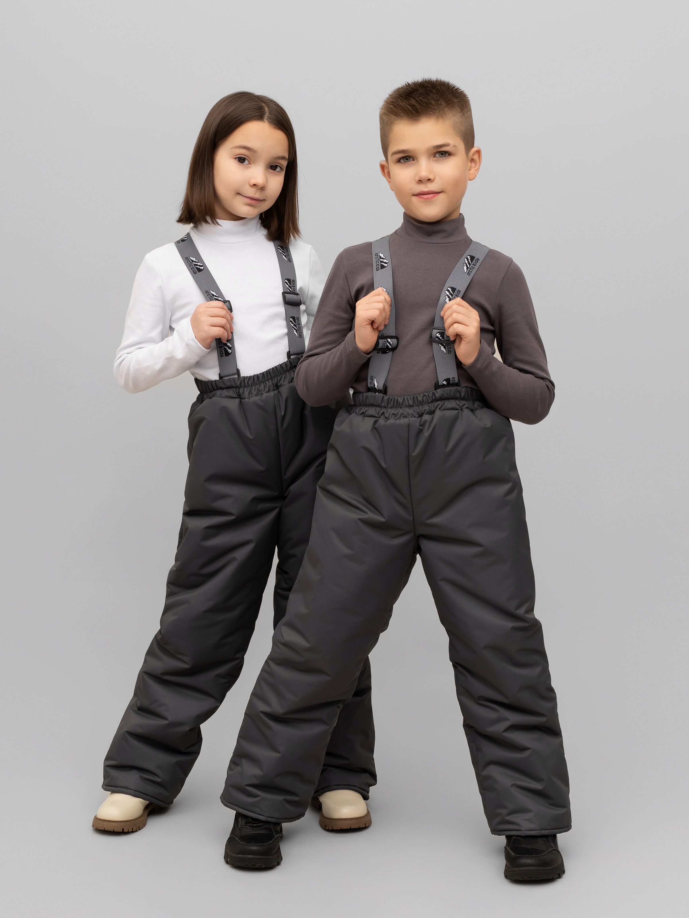 Брюки Arctic kids 10-031/1 серый - фото 37