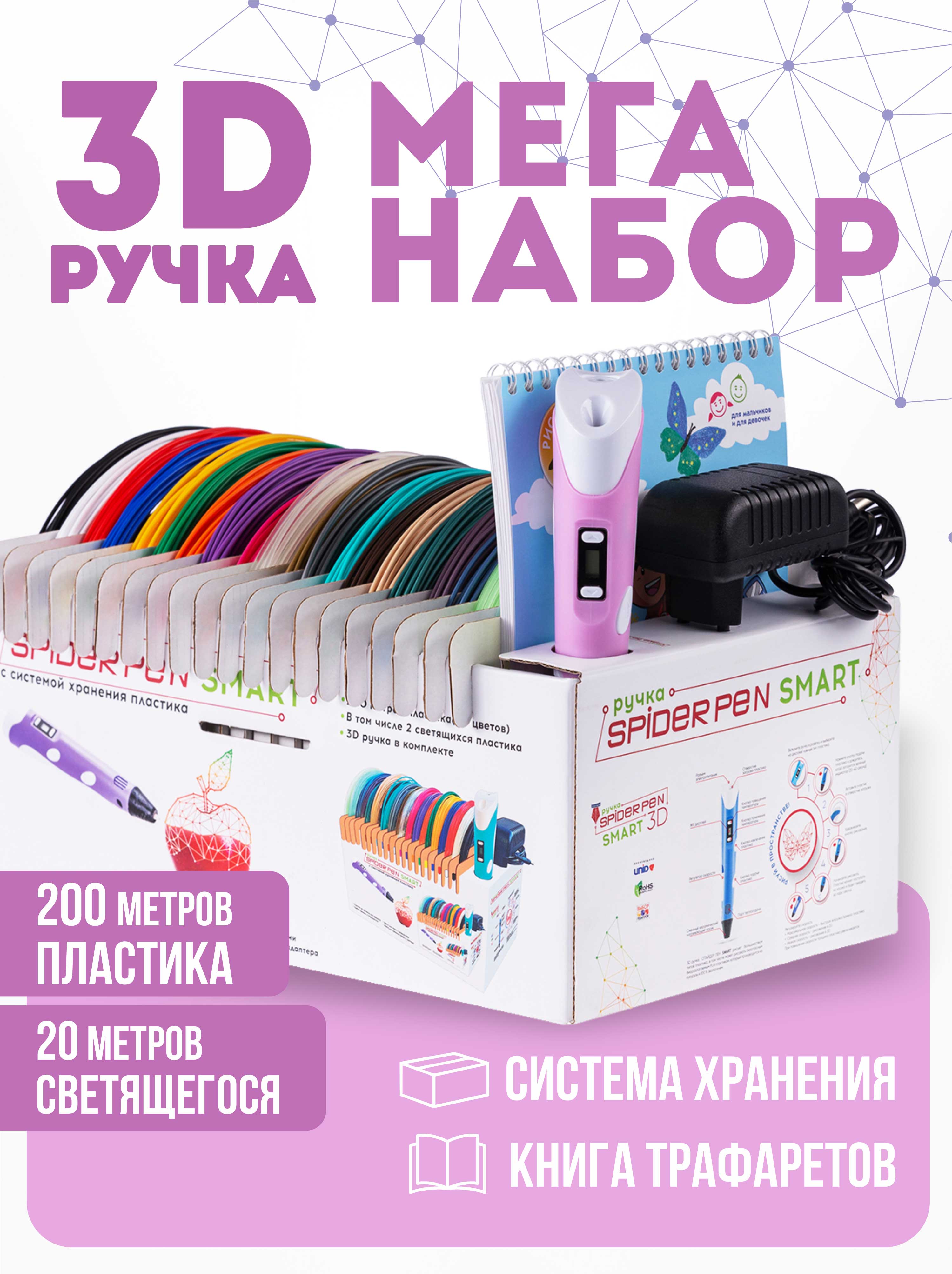 3D ручка Spider Pen - фото 1