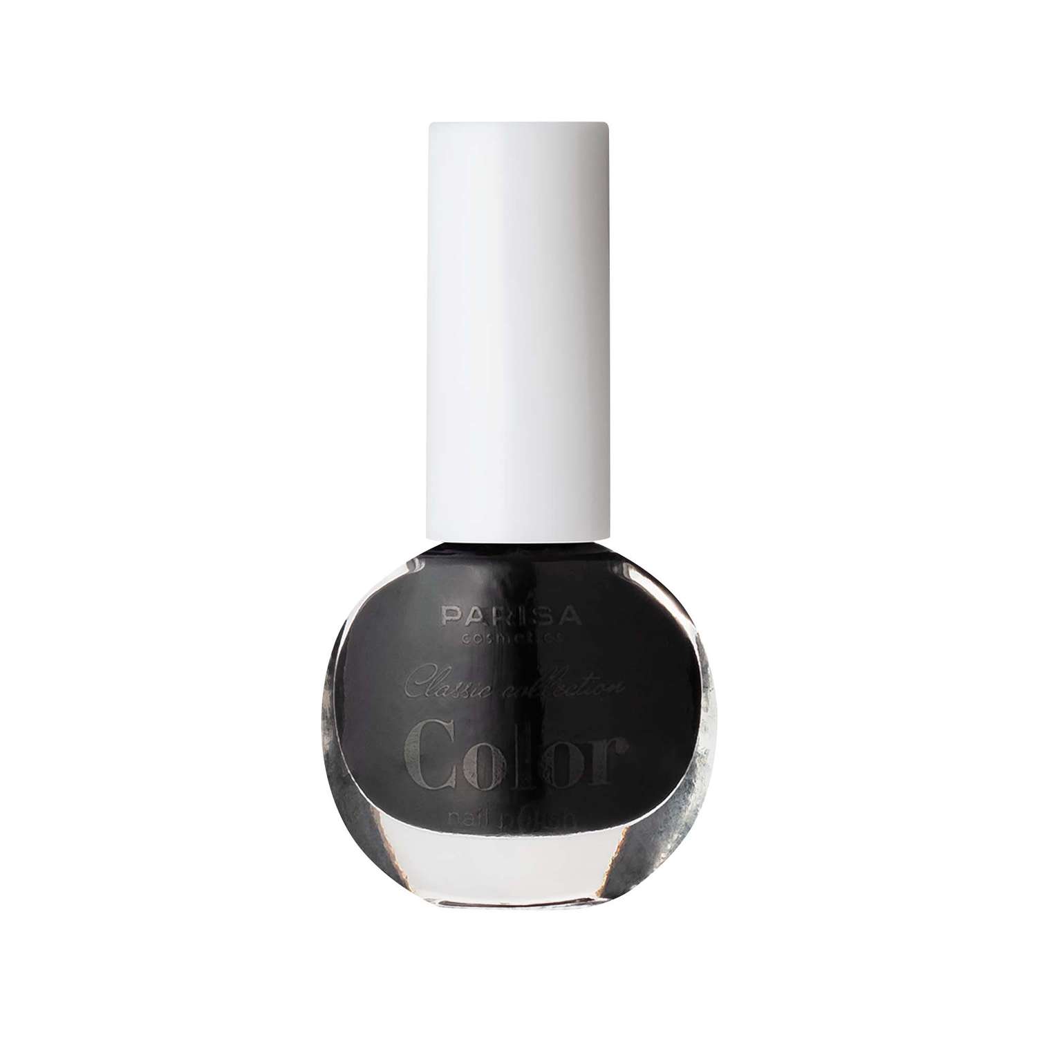 Лак для ногтей Parisa Cosmetics тон 311 Черный 6мл - фото 1