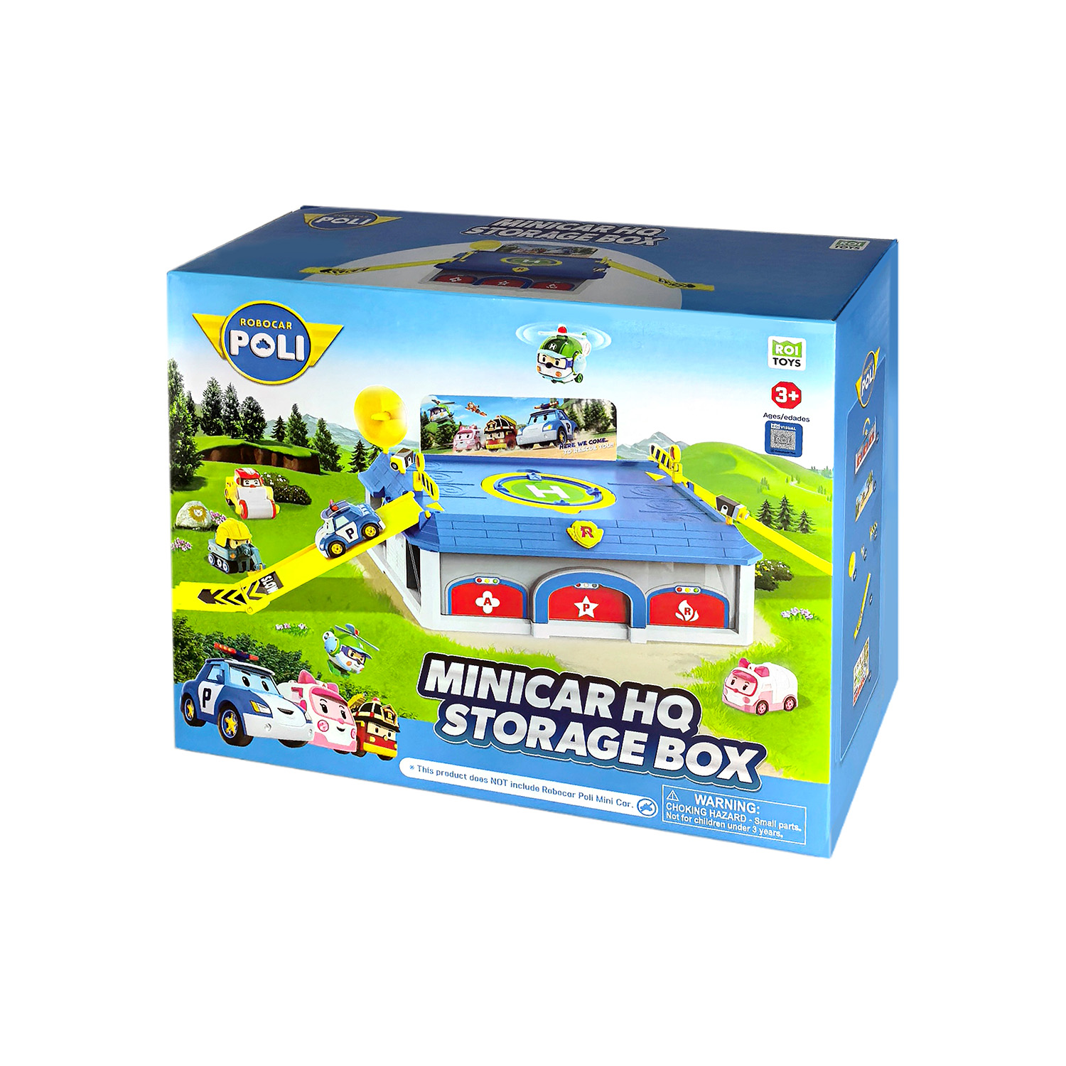 Игровой набор Robocar Poli Штаб-квартира MRT-665 - фото 6