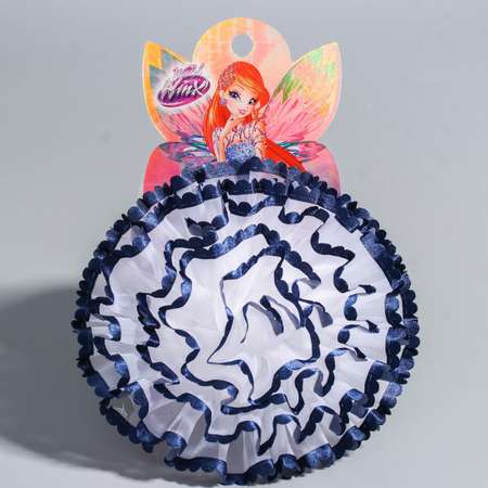 Бант для волос WINX пышный с синими лентами 10 сантиметров Winx