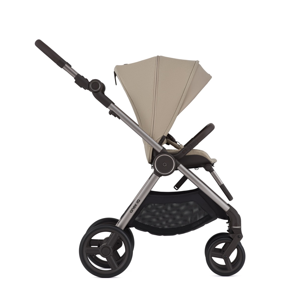 Коляска 2в1 Anex IQ Premium 2025, Creamy бежевый - фото 12