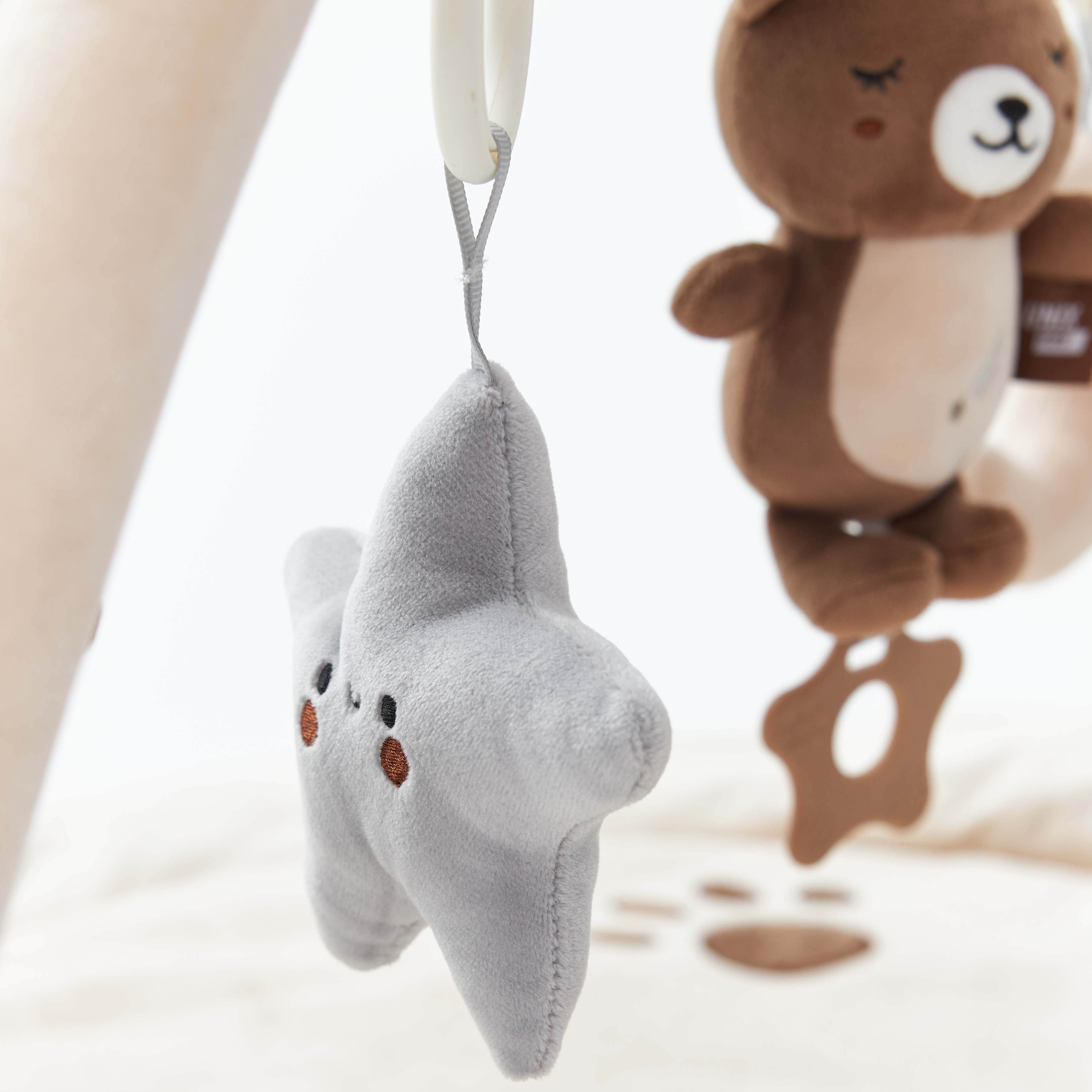 Коврик UNIX Kids с дугами Bear on the moon развивающий - фото 17