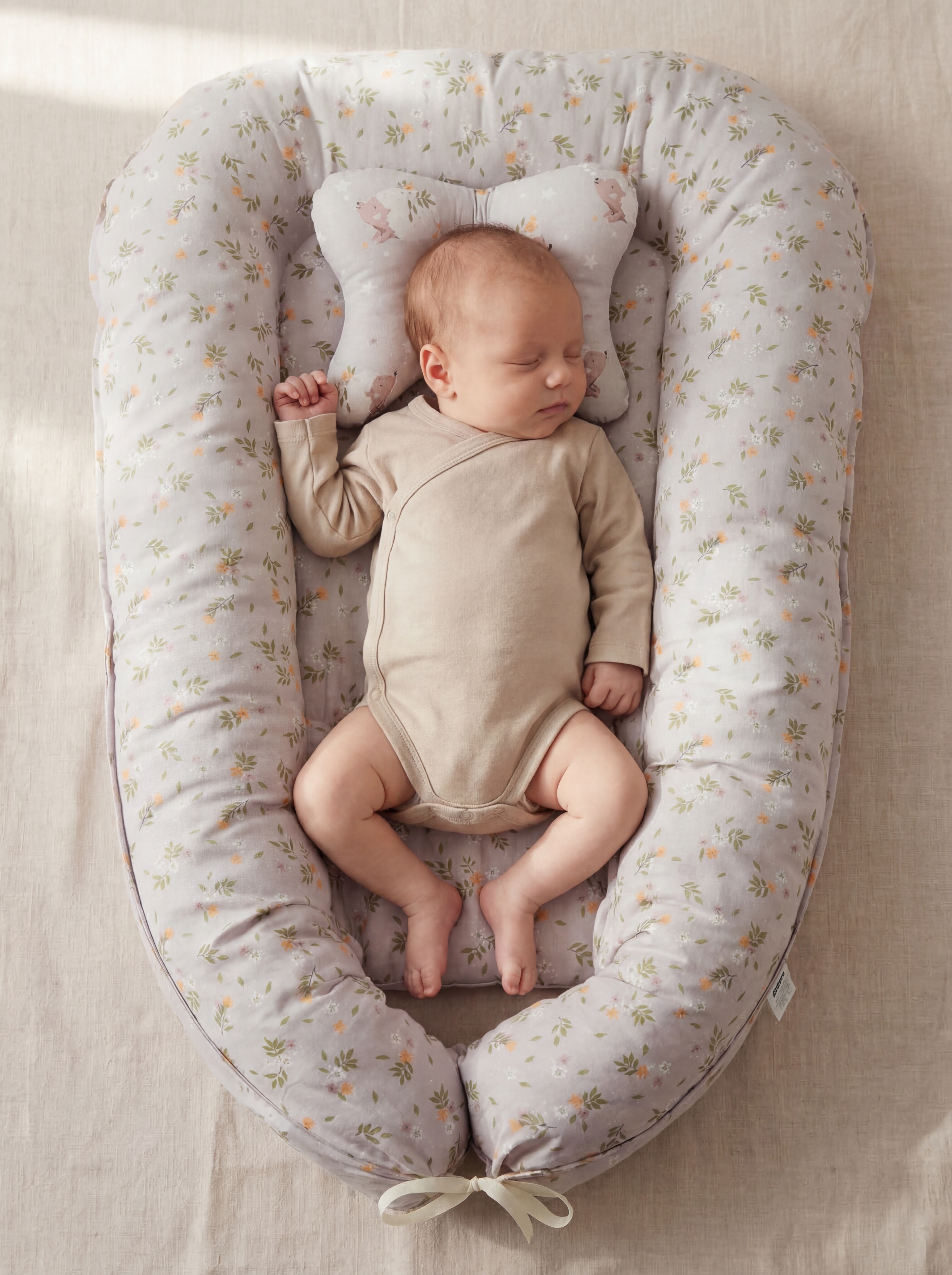 Матрас гнездышко KUZA Ежики 50х90 - фото 11