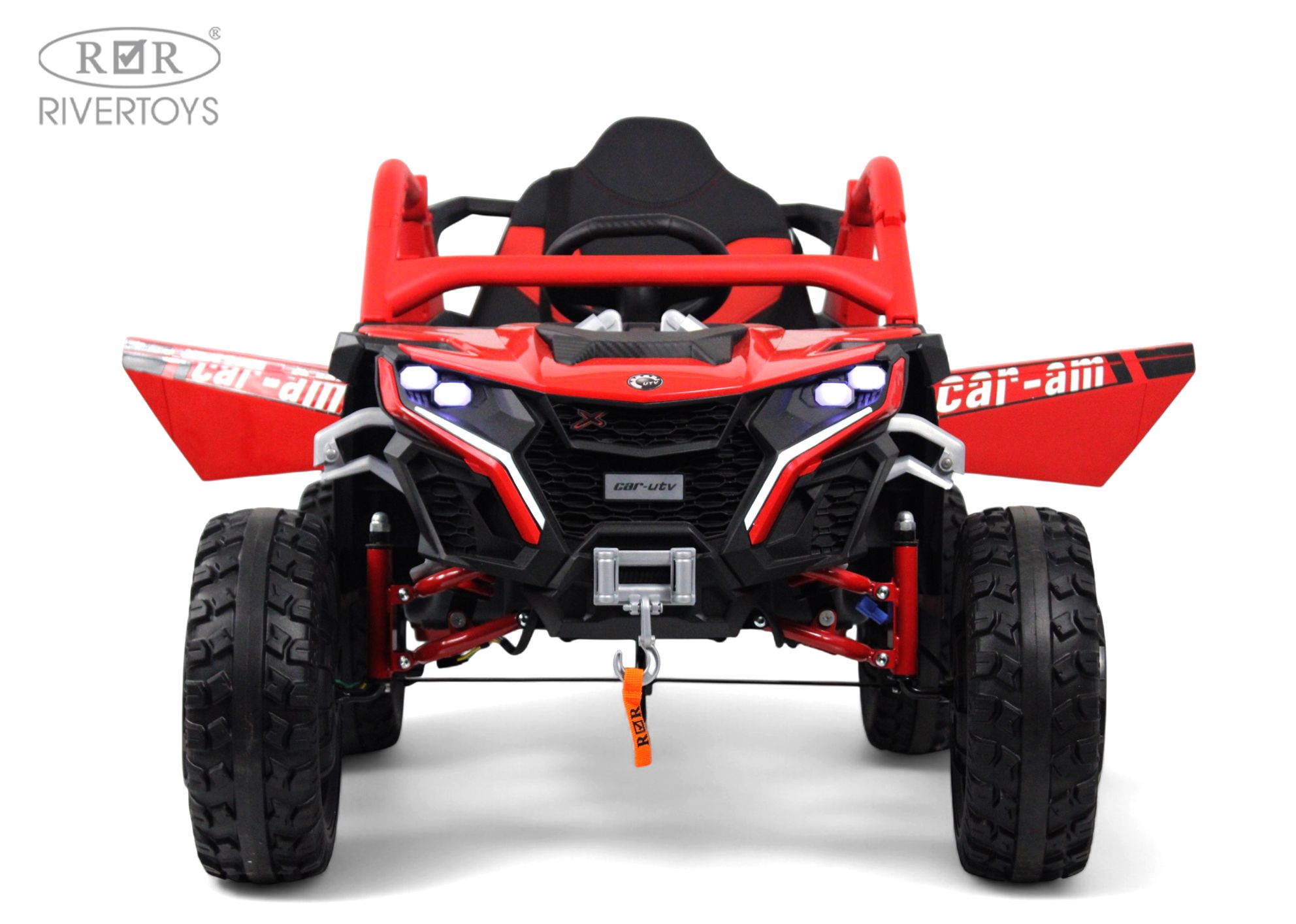 Электромобиль RIVERTOYS Z707ZZ-RED С пультом ДУ - фото 5