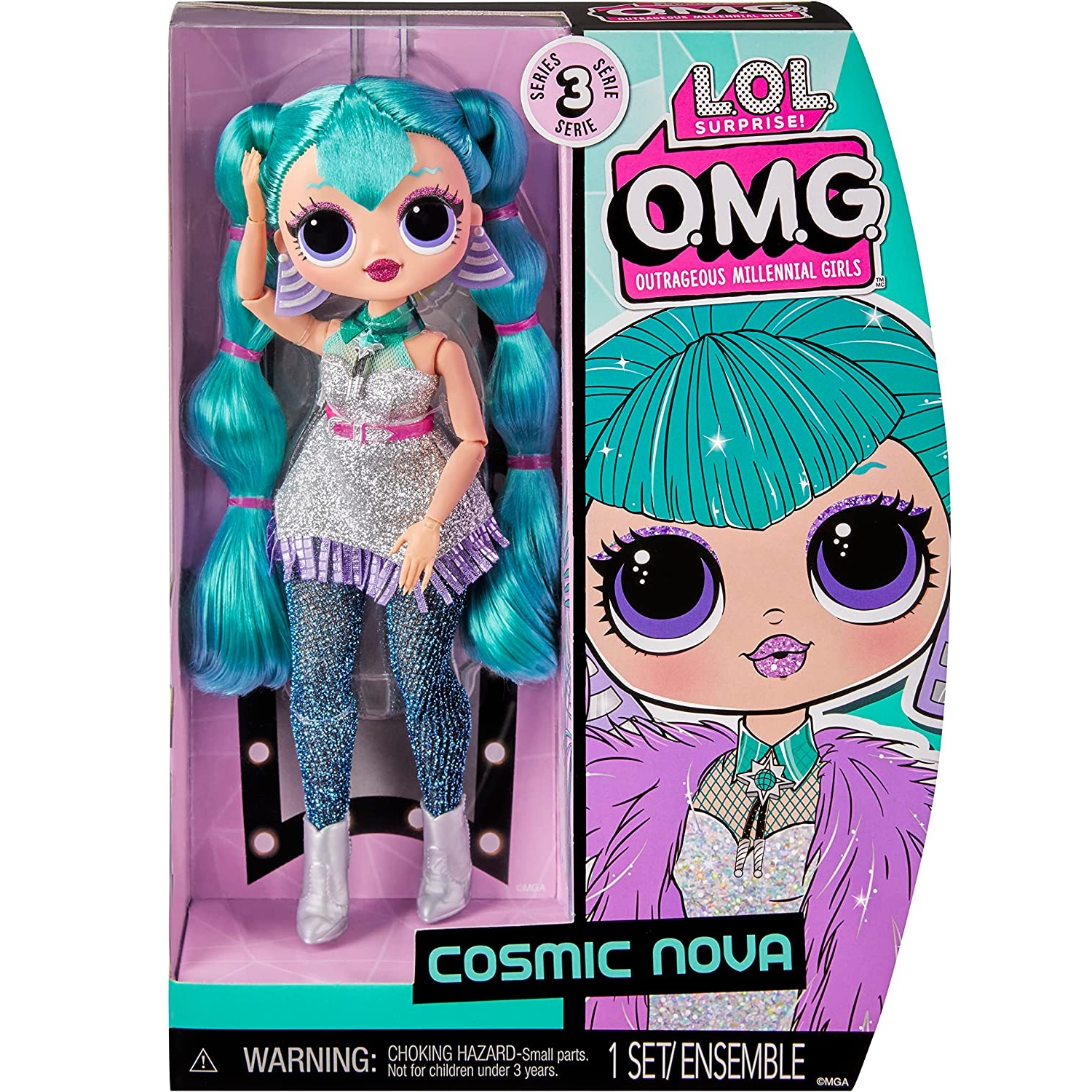 Кукла модельная L.O.L. Surprise! OMG HoS Cosmic Nova 588566EUC - фото 2