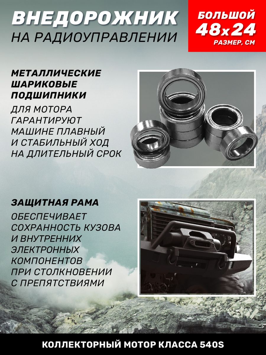Внедорожник РУ AUTODRIVE 1:10 - фото 3
