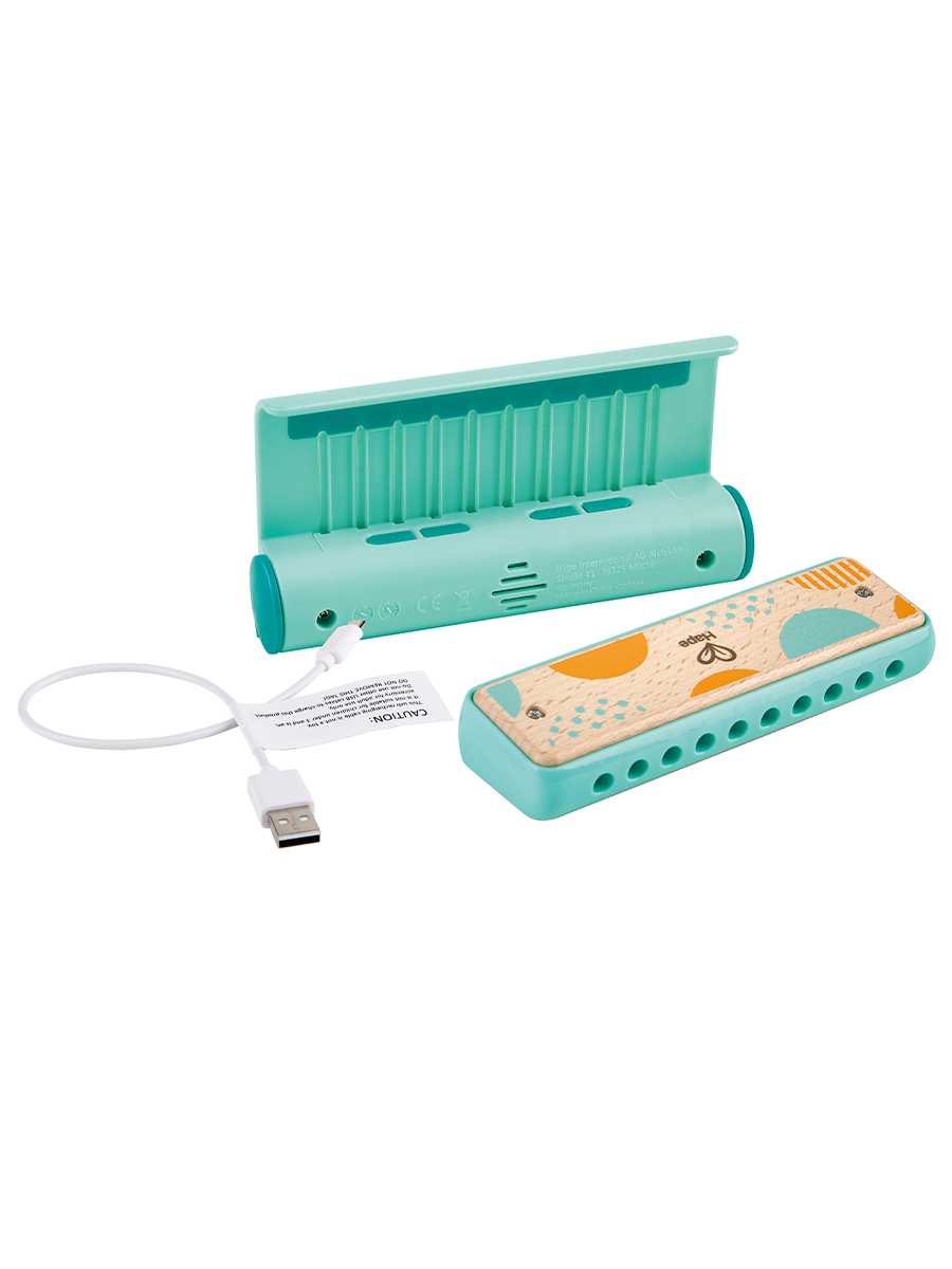 Игрушка музыкальная Hape Буду музыкантом гармошка - фото 9