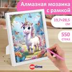 Алмазная мозаика ON TIME Единорог