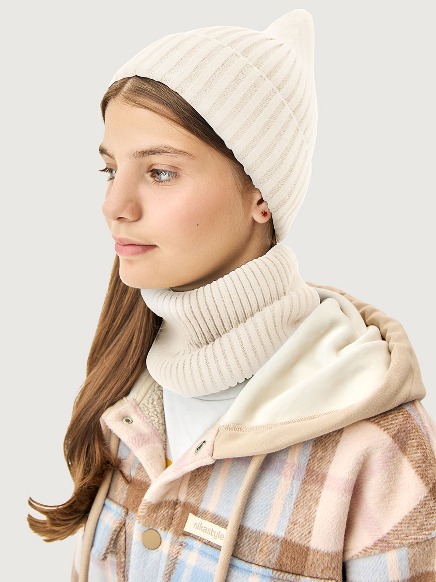 Комплект NIKASTYLE 12м21426 молоко - фото 1