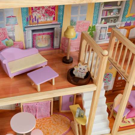 Домик для кукол KidKraft с мебелью