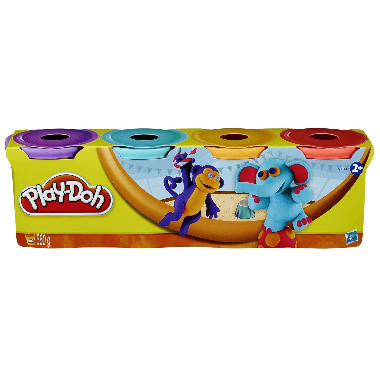 Пластилин Play-Doh 4 цв. в ассортименте - фото 13
