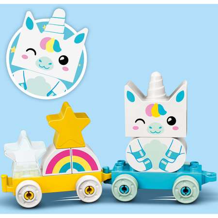 Конструктор LEGO DUPLO My First Единорог блочный