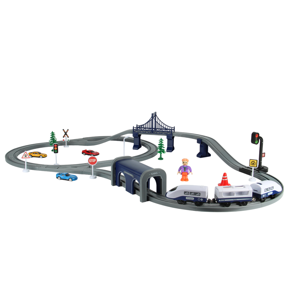 Набор железнодорожный Veld Co 104 см 135619 - фото 3