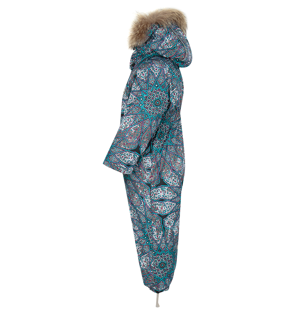 Комбинезон Kvartet 643 серо-бирюза - фото 3