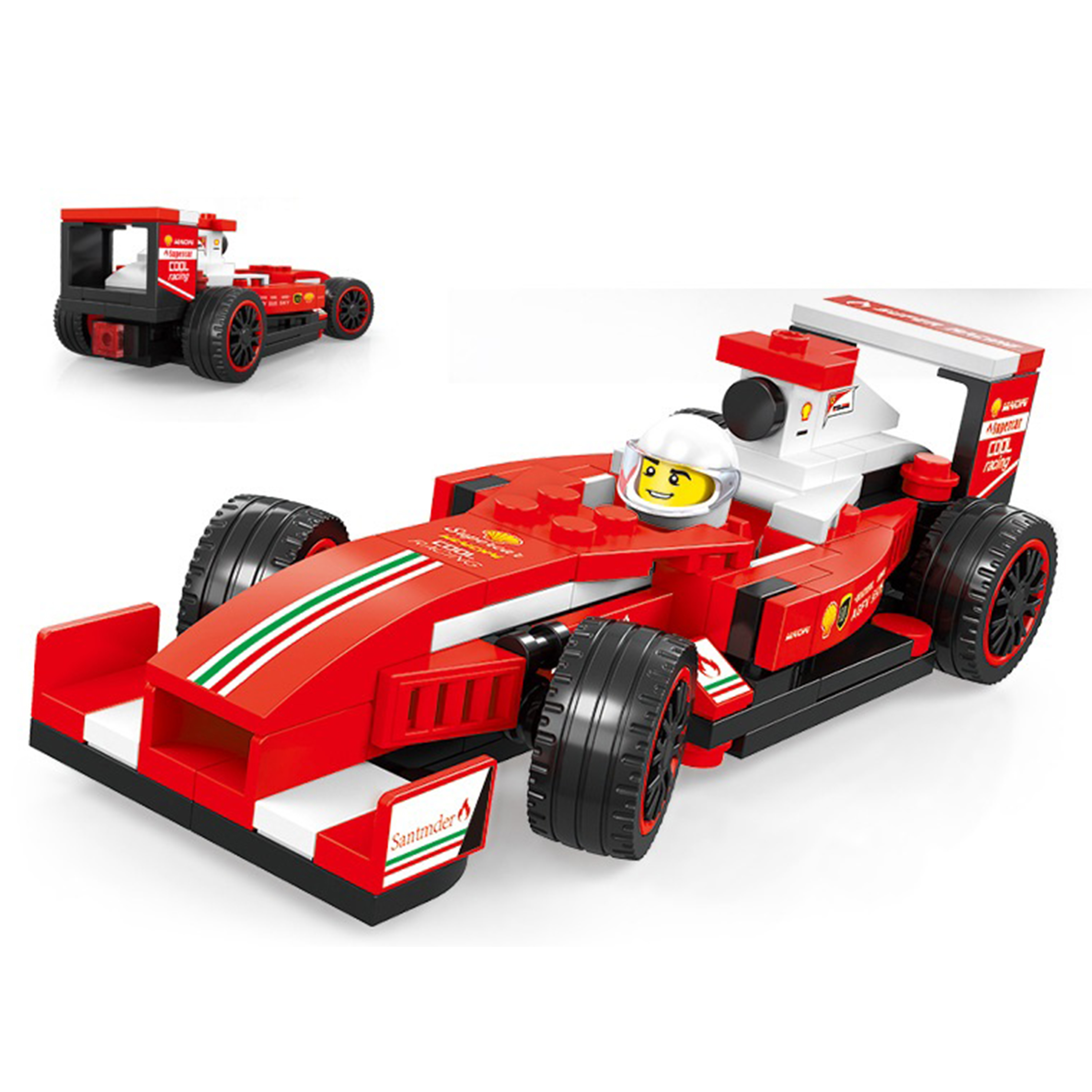Конструктор SHARKTOYS Спортивная машинка - фото 3