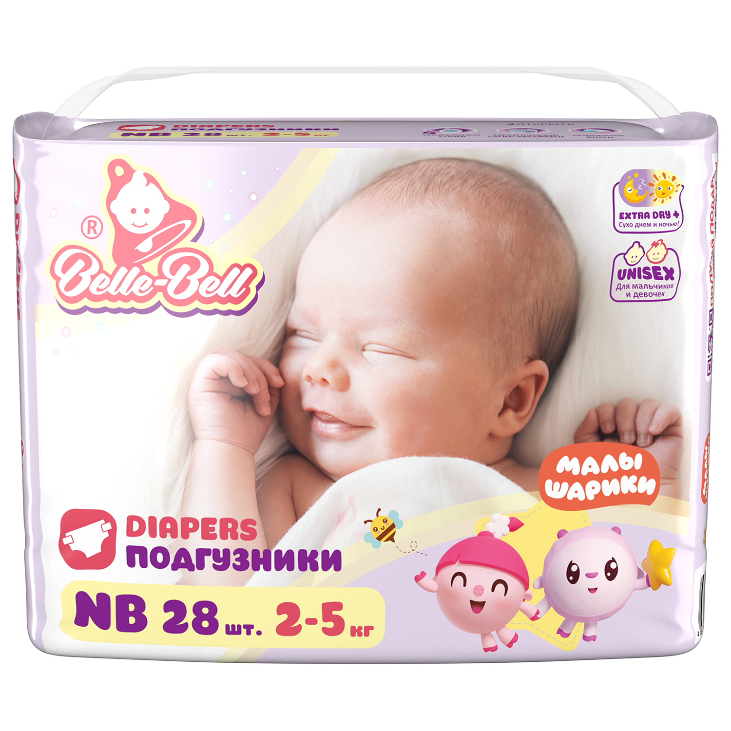 Подгузники Belle-Bell NB 28 шт. - фото 1