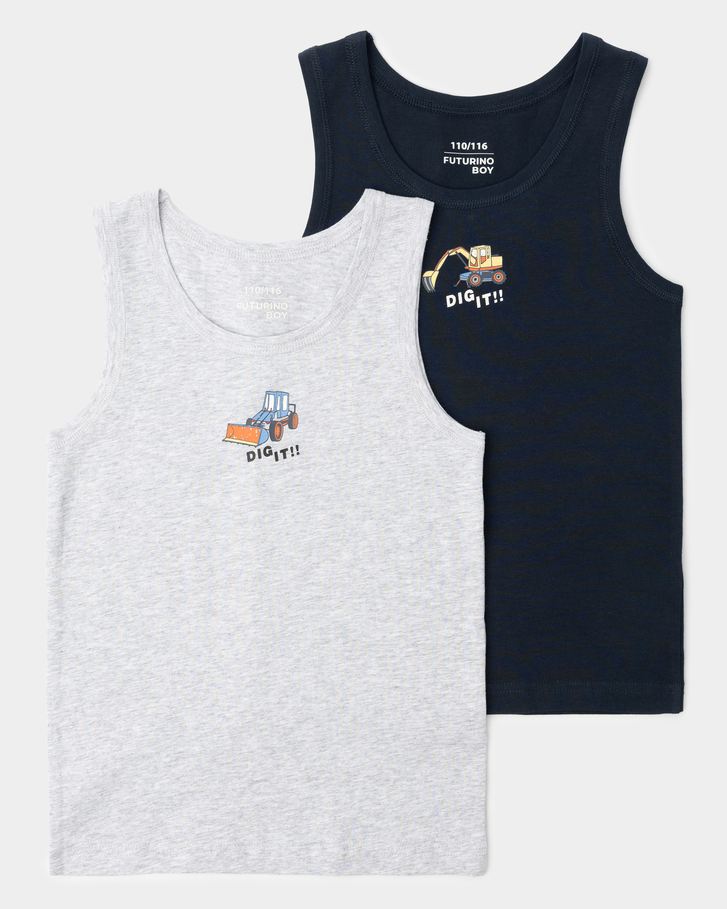 Майка 2 шт Futurino S26FU2-UB62kb-43 - фото 1