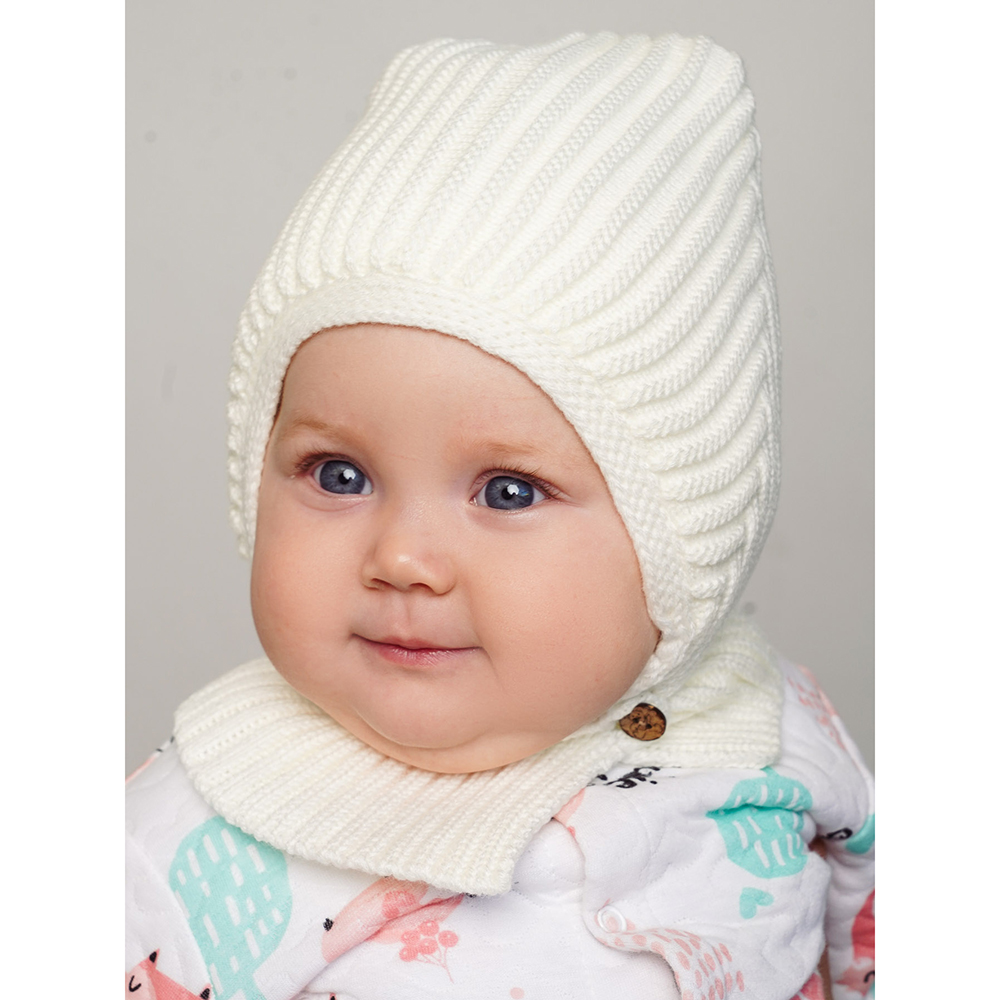 Шапка ПриКиндер U-W_22296 Цвет: Молоко - фото 11