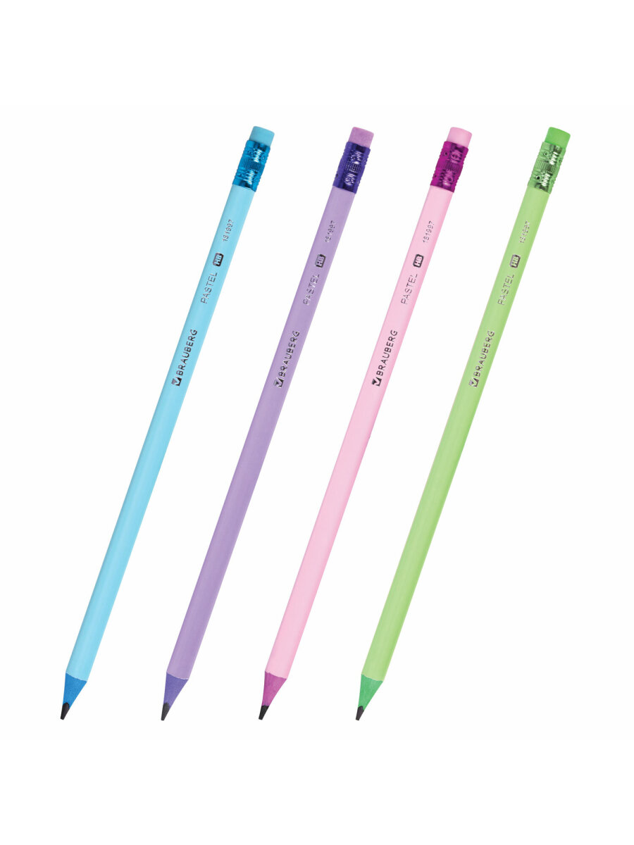 Карандаши чернографитные Brauberg 12 шт. - фото 6