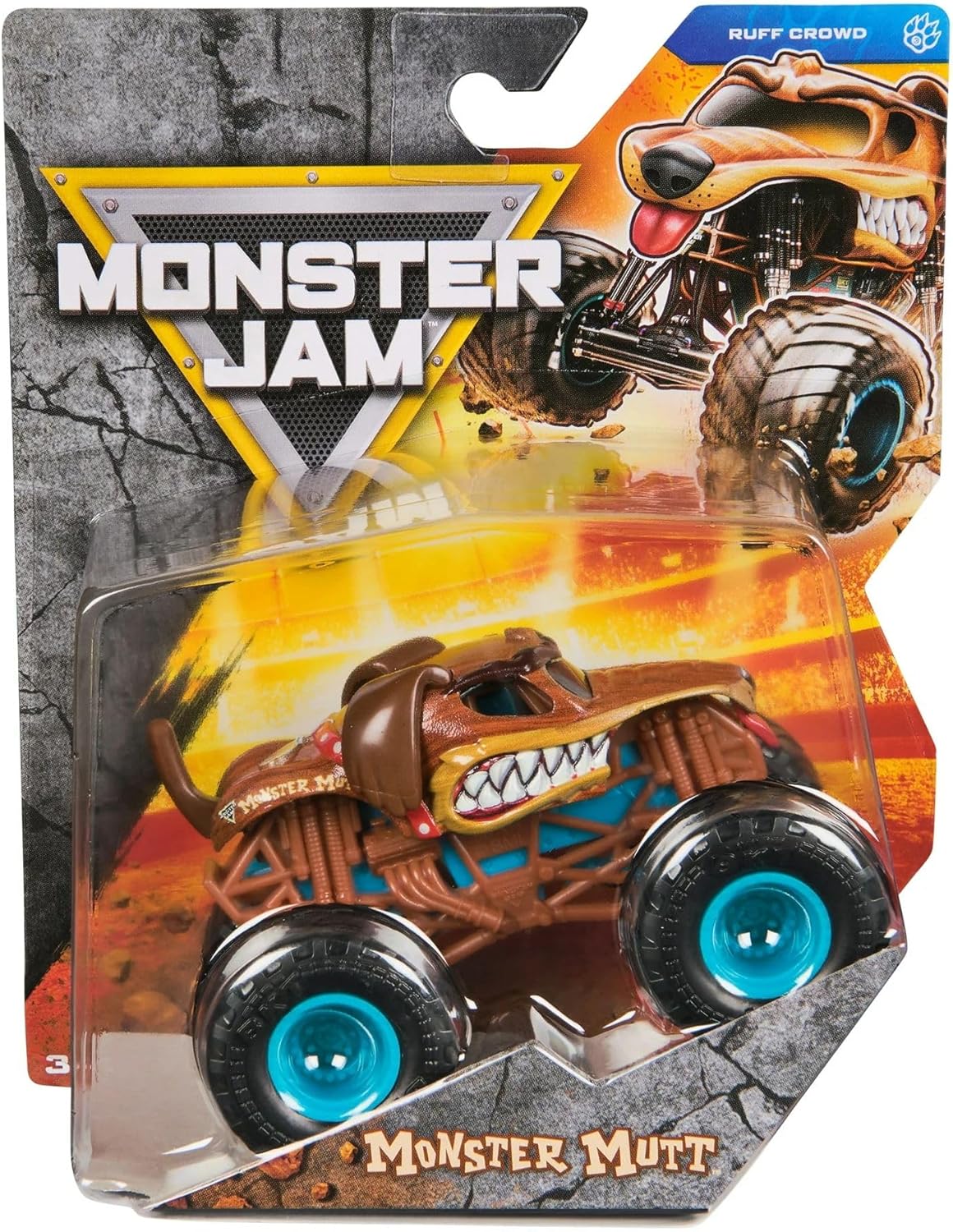 Монстр-трак Monster Jam Monster Mutt 1:64 6044941/20150203 - фото 5
