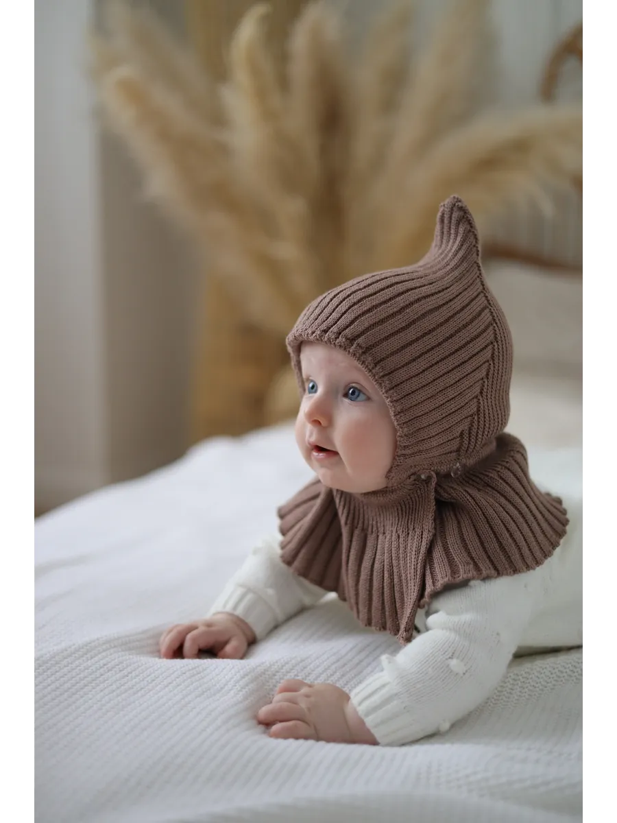 Шапка-шлем Starkoff Kids Д100239 - фото 3