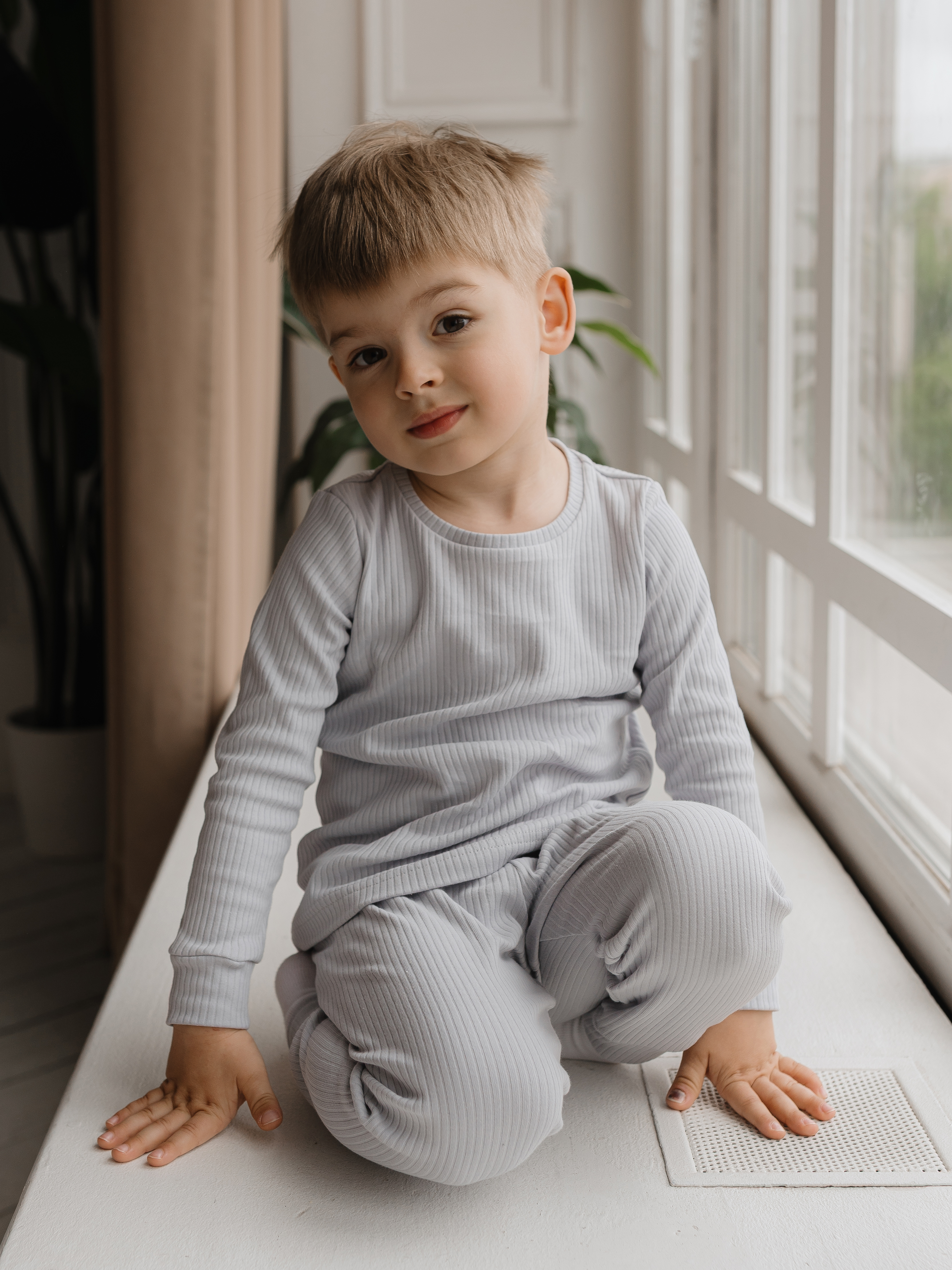 Пижама Alisse dreams ПКБРБ0034/серый - фото 7