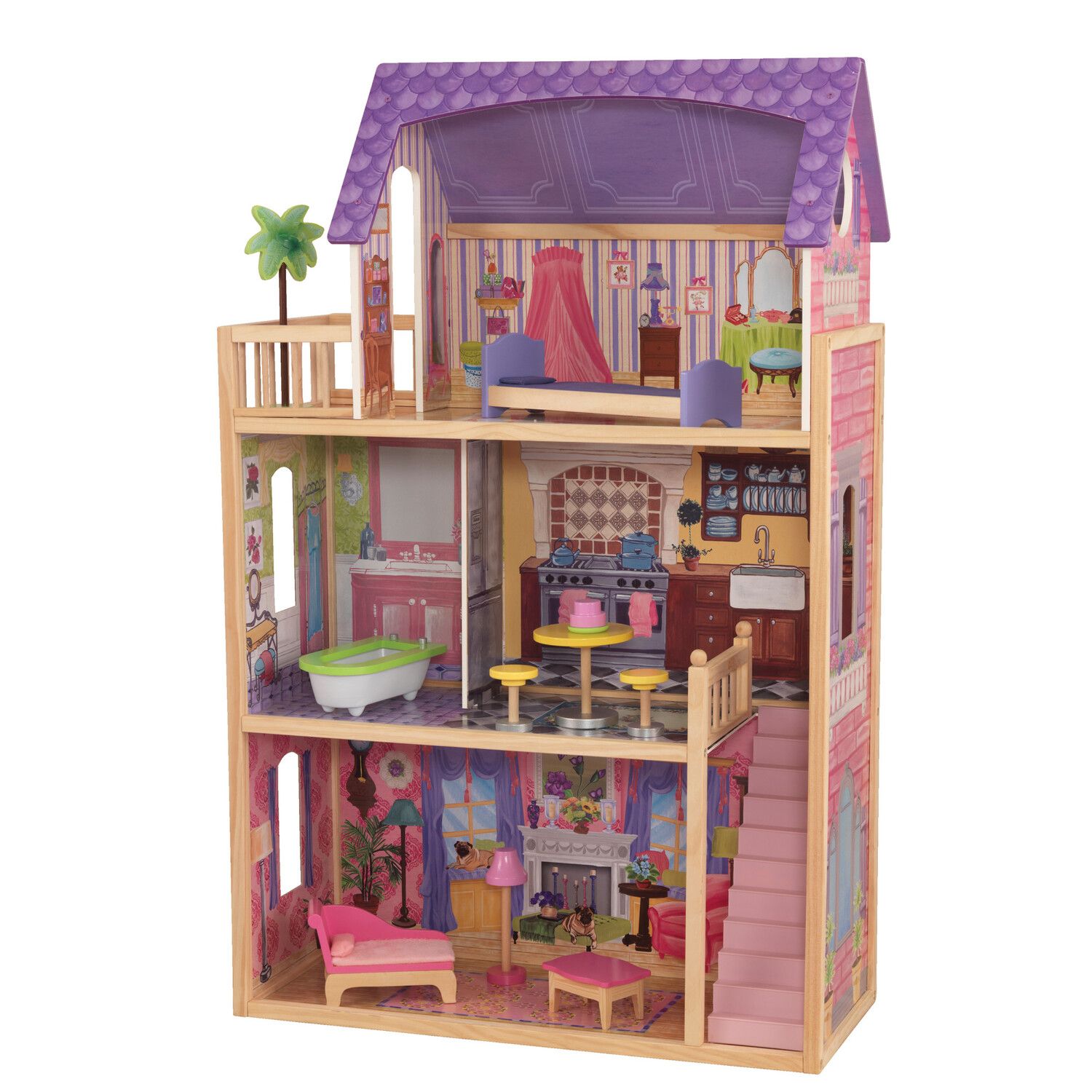 Домик для кукол KidKraft с мебелью 65092_KE - фото 11