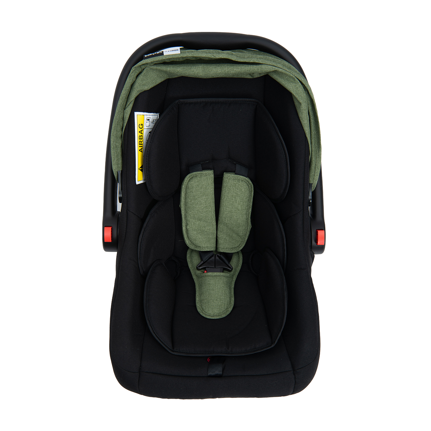 Коляска 3в1 Babyton Flexi Ride Black-Green - фото 36