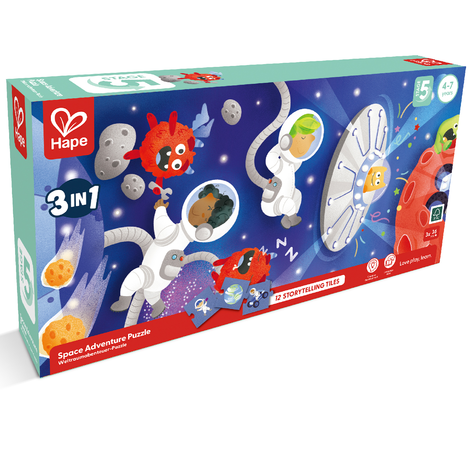 Пазл Hape классический - фото 10