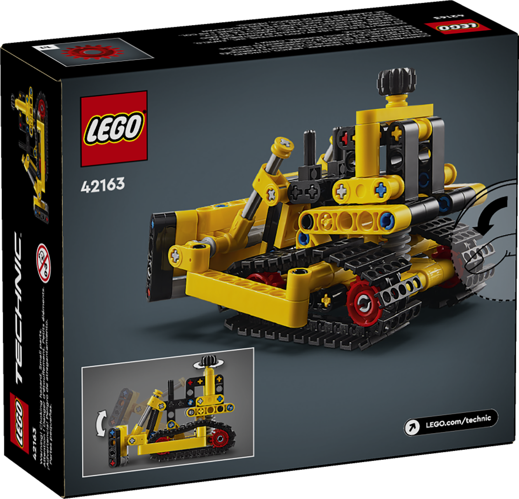 Конструктор LEGO Technic Cверхмощный бульдозер 195 дет. - фото 4