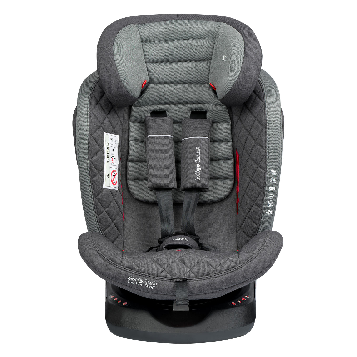 Автокресло Indigo SMART Isofix 0+/1/2/3 (0-36 кг) - фото 7