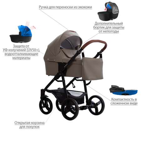 Коляска 2в1 Bebetto Kitelli PRO