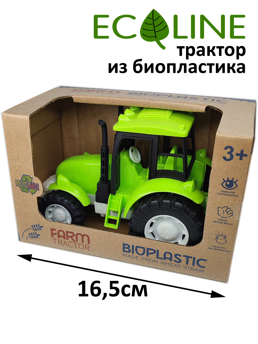 Трактор DYVOMIR 323-80-Green - фото 3
