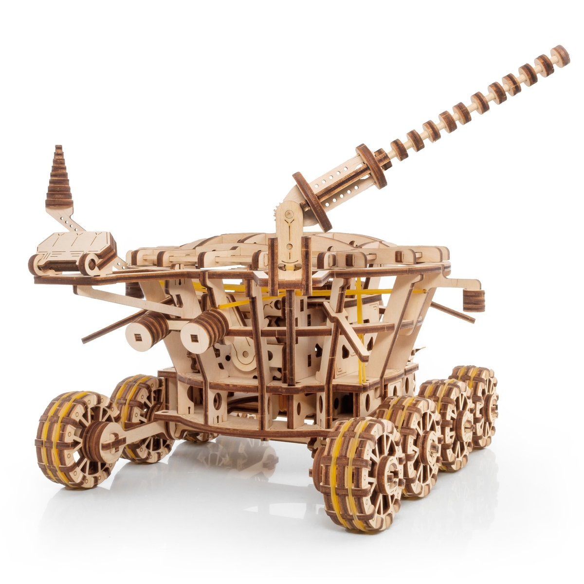 Конструктор Eco Wood Art Робот Луноход деревянный - фото 13