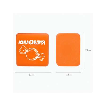 Ластик Юнландия Сладкие истории 6 шт.