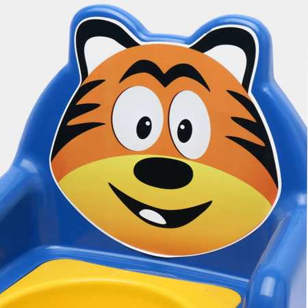 Горшок детский Doloni Тигр синий