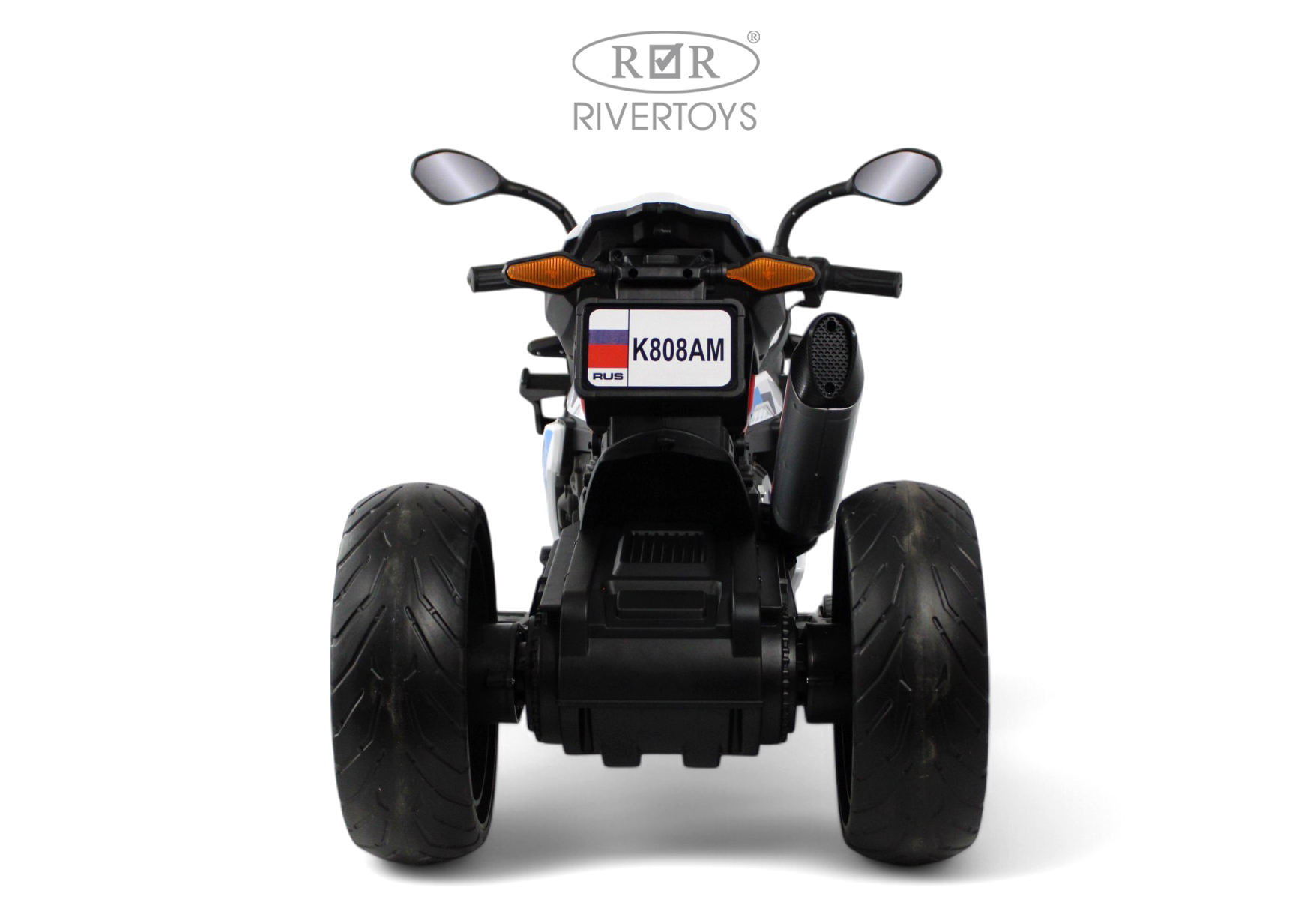 Электромобиль RIVERTOYS K808AM-WHITE - фото 3