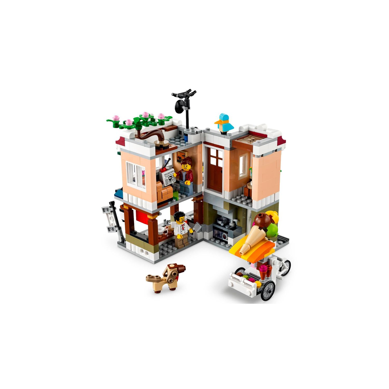 Конструктор LEGO Creator Downtown Noodle Shop 569 дет. - фото 8