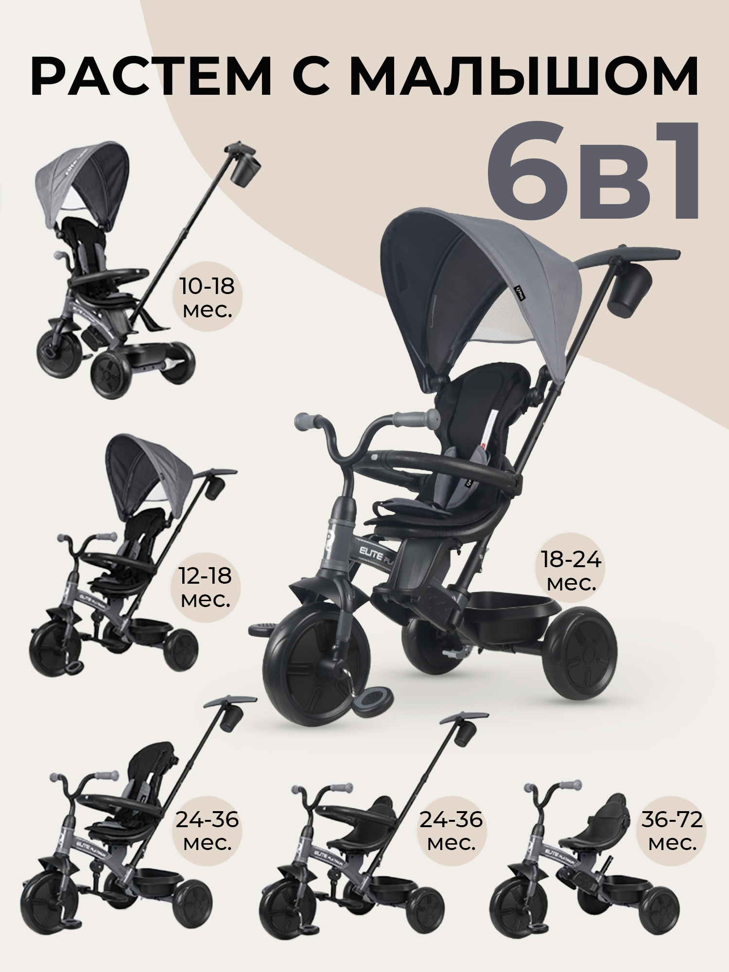 Трехколесный велосипед QPLAY - фото 2